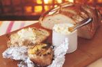 Canadian Woodroasted Garlic With Soft Cheese And Bread Recipe Appetizer