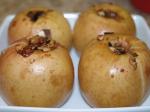 British River Lane Inns Baked Apples in Blue Cheese with Walnuts and Leeks En Appetizer