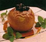 American Baked Apples With Caramel Sauce 1 Dessert