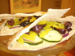 American Hummus Wraps or Pockets Appetizer