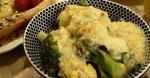British Broccoli with Fluffy Omelette and Ankake Sauce 1 Appetizer
