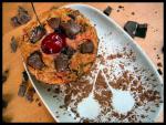 British Chocolate Cherry Cordial Muffins Dessert