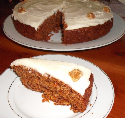 American Grandmas Fabulous Carrot Cake no Pineapple Dessert