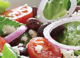 American Pcc Greek Salad with Fresh Mint Appetizer