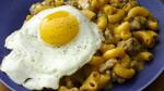 American Fried Egg Cheeseburger Skillet Dinner