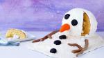 American Melting Snowman Surprise Cake Dessert