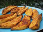 French Ovenfried Sweet Potato Wedges BBQ Grill