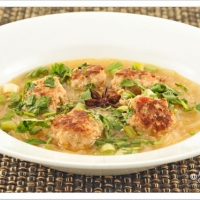 Sour meatball soup recipe