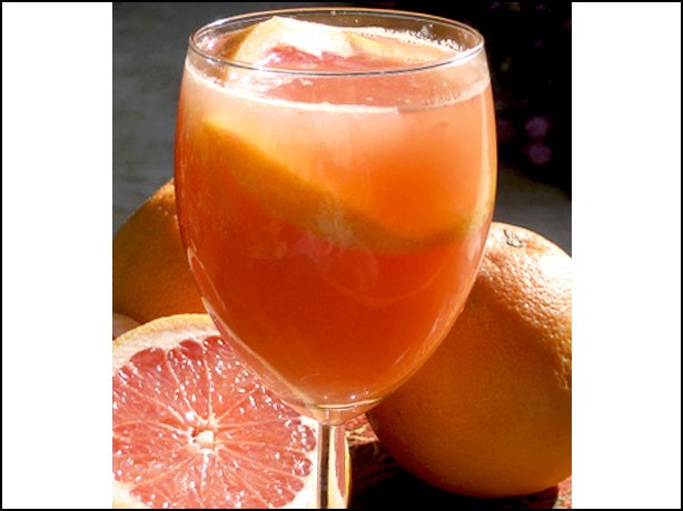 American Pink Grapefruit Cordial Dessert