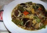 American Oriental Meatball Soup Dinner