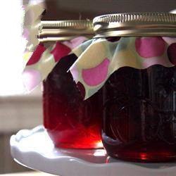 American Plum Jam with Amaranth Pectin Dessert