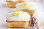 American Lemon Sour Cream Cakes Recipe Dessert