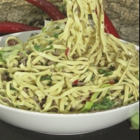 Szechwan Antsa Stir-fry Noodles recipe