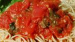 Italian Fresh Tomato Pasta Recipe Dinner