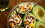 American Curried Calamari Ceviche with Mango and Avocado Recipe Appetizer
