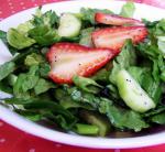 American Strawberry Romaine Salad 4 Appetizer