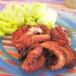 British Roasted Octopus Appetizer