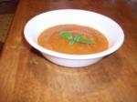 Canadian healthy Cream of Fireroasted Tomato Soup Appetizer