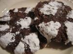 American Black Forest Crinkle Cookies Dessert