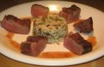American Susans Duck Breast With Fig and Port Sauce Appetizer