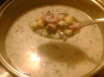 American Potato Corn Ham Chowder Appetizer