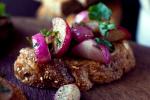 British Seared Radish Crostini Recipe Appetizer