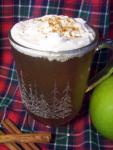 American Hot Caramel Apple Cafe hot Drink Dessert