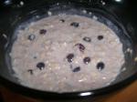 American Oatmeal with Barley and Blueberries Appetizer