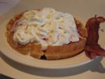 American Sour Cream Waffles 5 Dessert