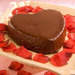 American Mocha Mousse Heart Dessert