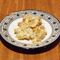 American Pumpkinapple Gratin with Gorgonzola Appetizer