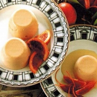 American Chilled Orange Creams Dessert