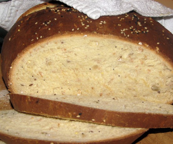 American Rustic Country Sourdough Bread Dinner