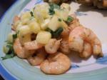 Curried Shrimp With Pineapple Salsa recipe