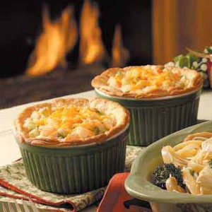 American Seafood Potpies Appetizer