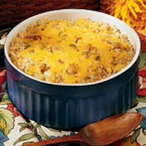 American Seafood Rice Casserole Appetizer