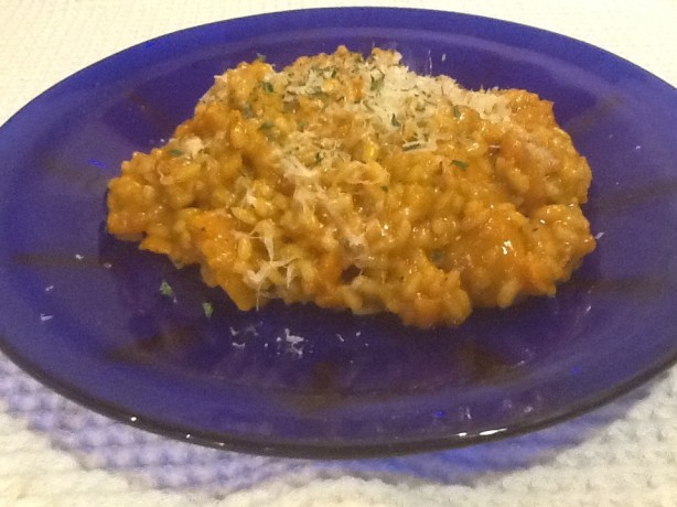 American Roasted Pumpkin Risotto Dinner