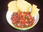 Mexican Gavachos Pico Salsa Appetizer