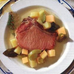 American Swede Stew with Kassel Appetizer