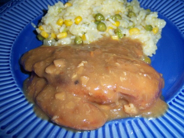 Italian Crock Pot Mushroom Chicken Dinner