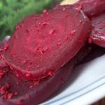 American Grilled Beet Appetizer