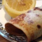 American Crepes Free of Gluten and Lactose Free Breakfast