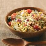 American Summer Garden Couscous Salad Appetizer