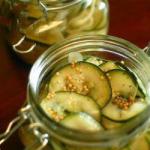 American Fast Vinegar Cucumbers Appetizer