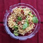 American Spaghetti Rocket Salad Appetizer