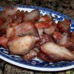 Chinese Char Siu chinese Fried Pork Meat Dinner