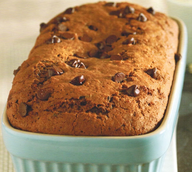 American Chocolate and Zucchini Bread Breakfast