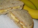 American Peanut Butter and Banana Sandwich 1 Appetizer