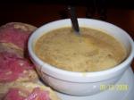 American Roasted Acorn Squash Soup With Rosemary and Garlic Appetizer