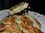Canadian Savory Pancakes from Cooked Rice Dinner